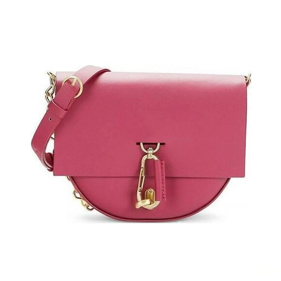 NWT Zac Posen Belay Mini Saddle Crossbody Bag in Orchid - Picture 6 of 14